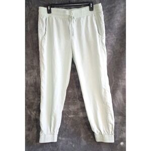 Cloth & Stone Pale Green‎ 100% Tencel Joggers Relaxed Fit Pants Women's M